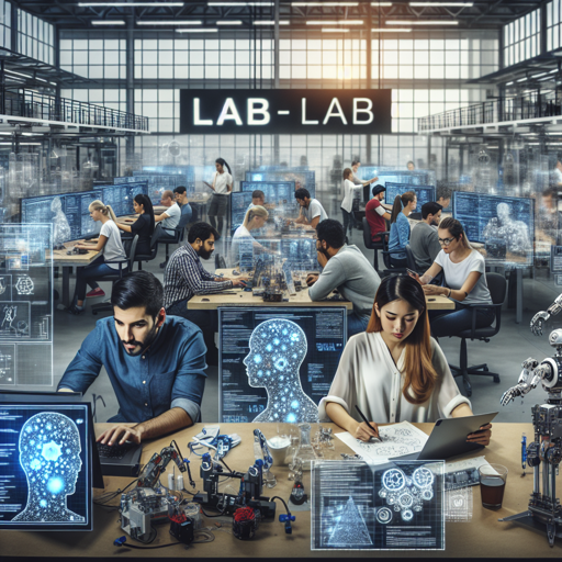 An image highlighting the exposure to next-generation AI technologies through LabLab AI hackathons. prompt